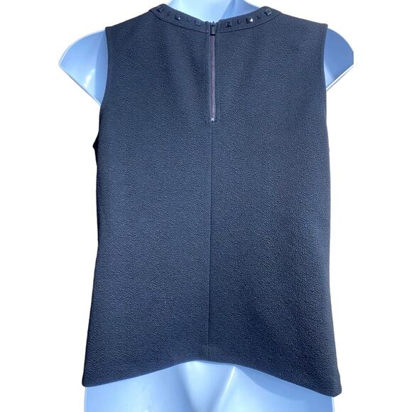 Karl Lagerfeld textured sleevless long tank with pockets and beads Size 14 - Picture 7 of 11